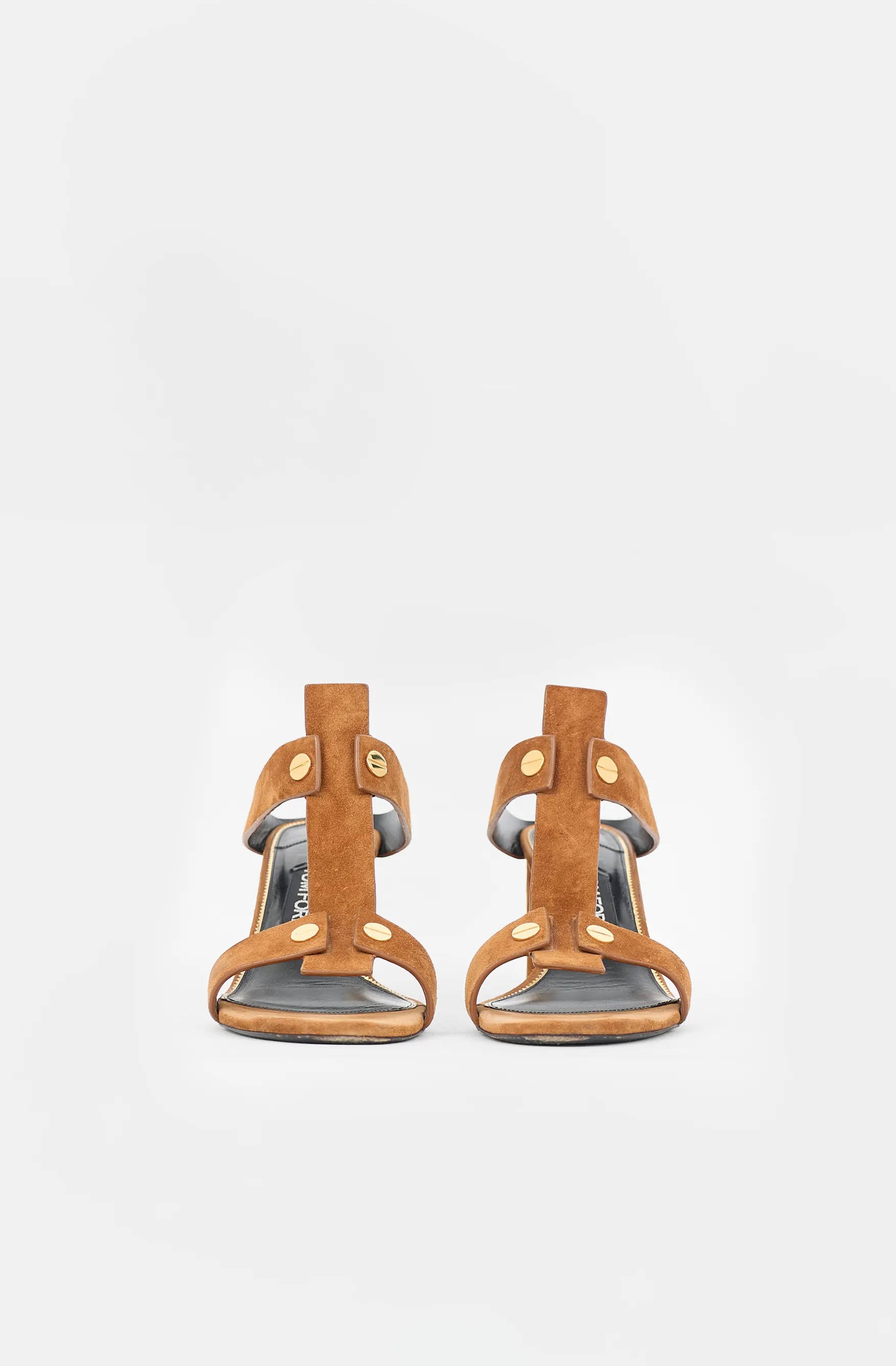 Suede T-Strap Sandal sold by VSP Consignment product image thumbnail 3