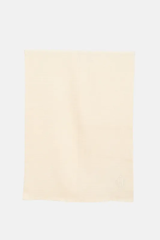 2015 Cashmere Logo Scarf made by Hermes