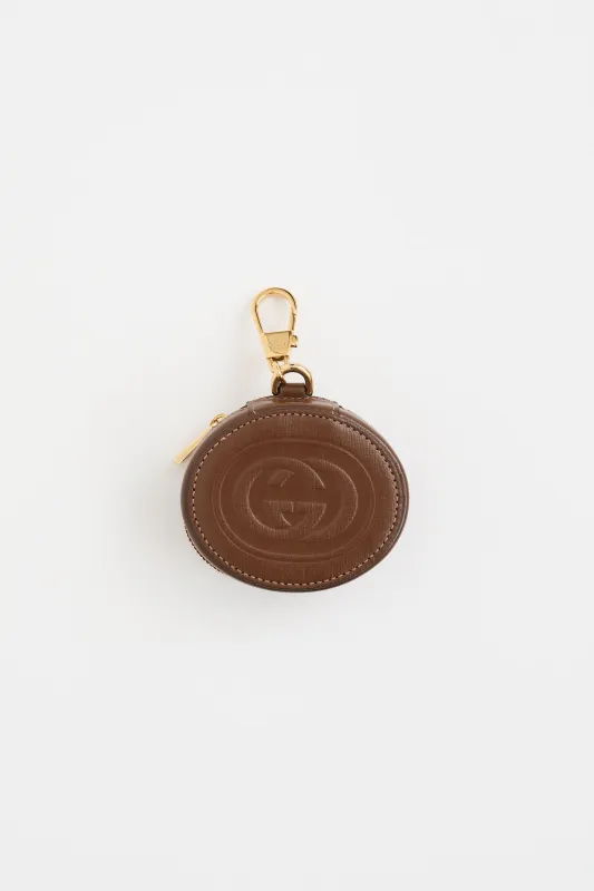 Leather Logo Airpod Case made by Gucci