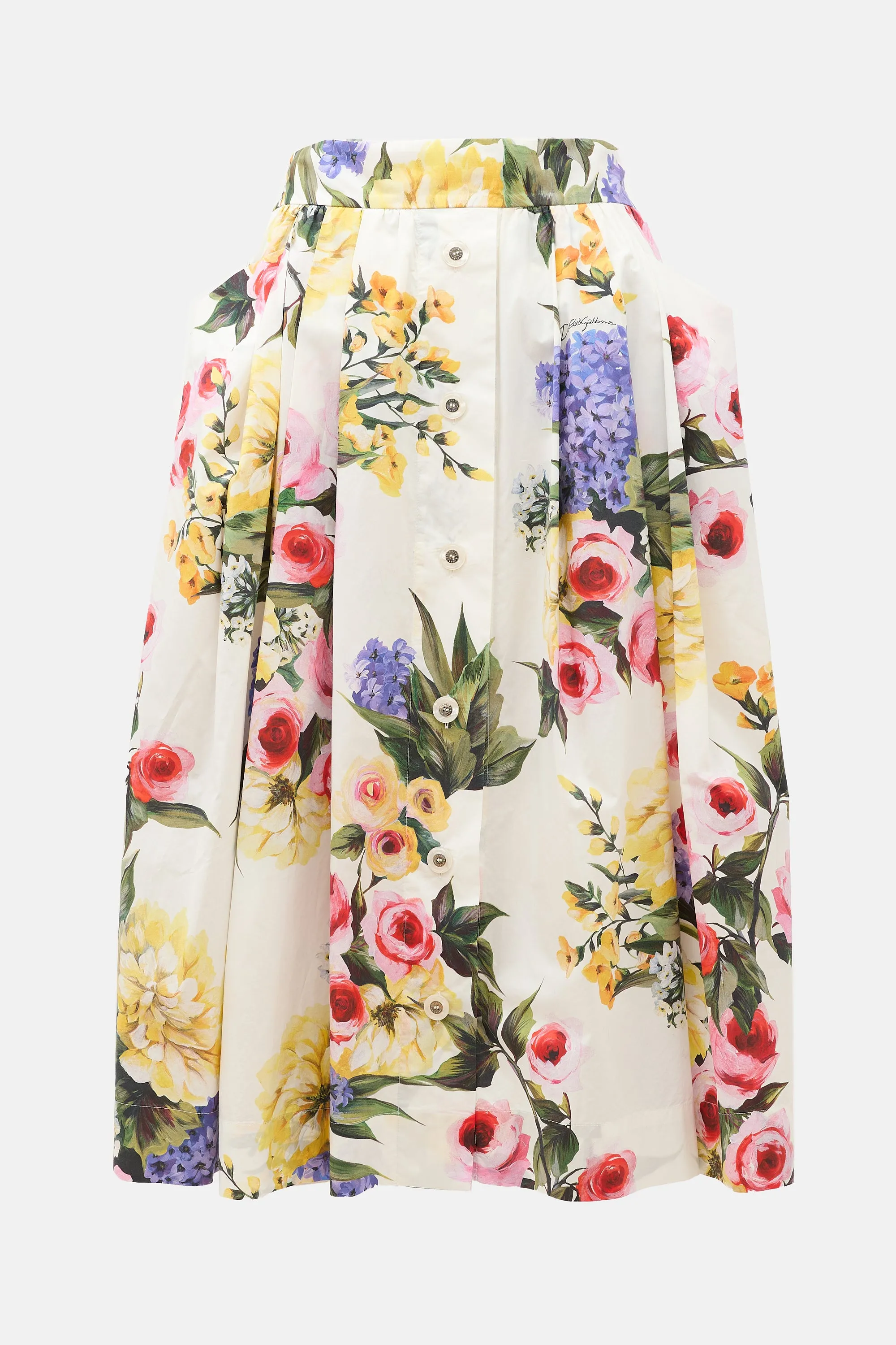Floral Pleated Skirt sold by VSP Consignment