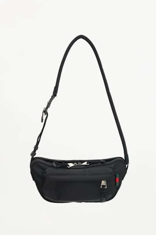 FW 2024 Nylon Logo Crossbody Bag made by Gucci