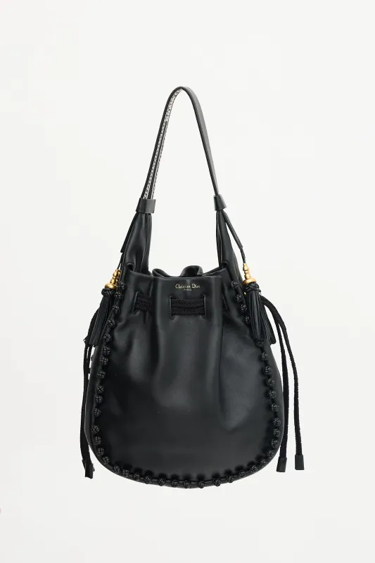 2020 Leather Bucket Bag Bag made by Dior