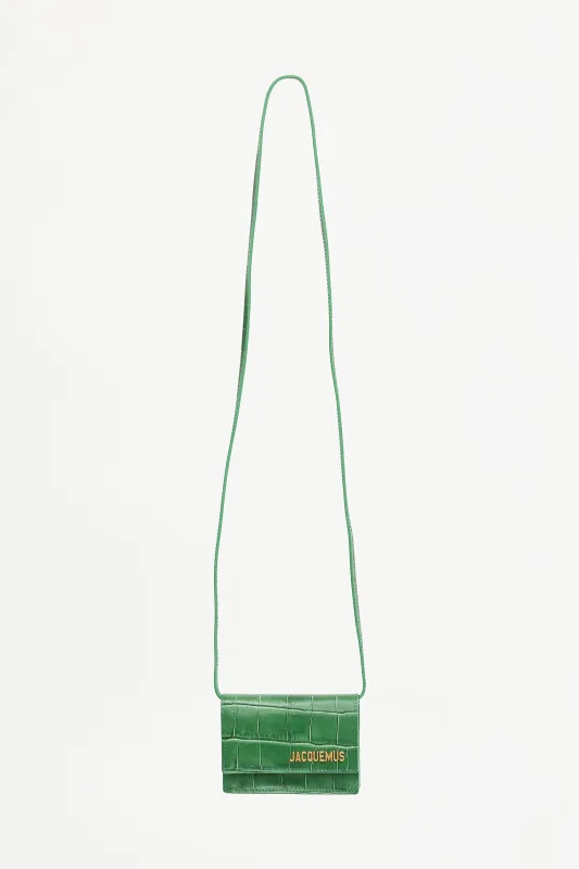 Embossed Leather Le Bello Bag made by Jacquemus