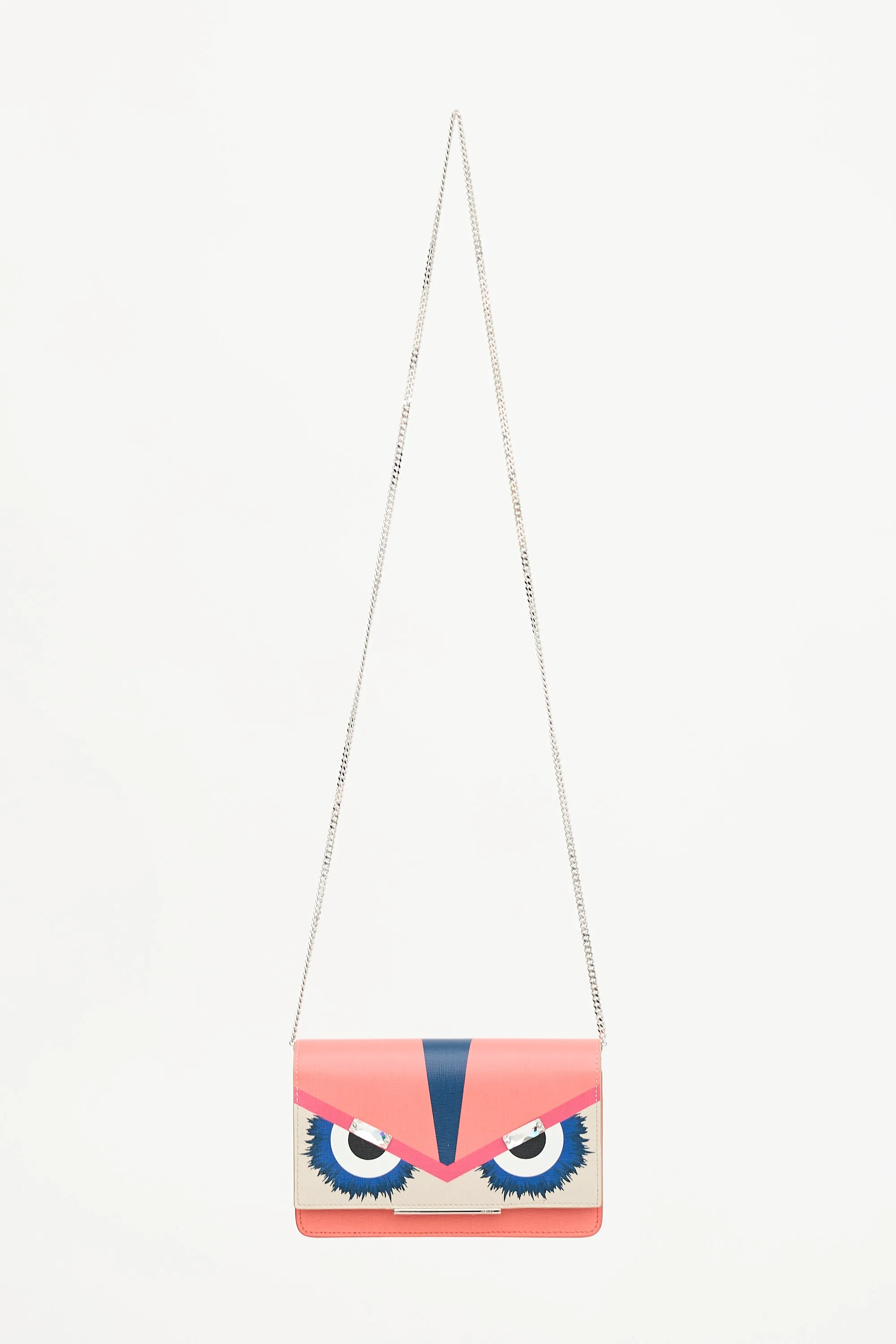 Leather Monster Wallet On Chain Bag sold by VSP Consignment