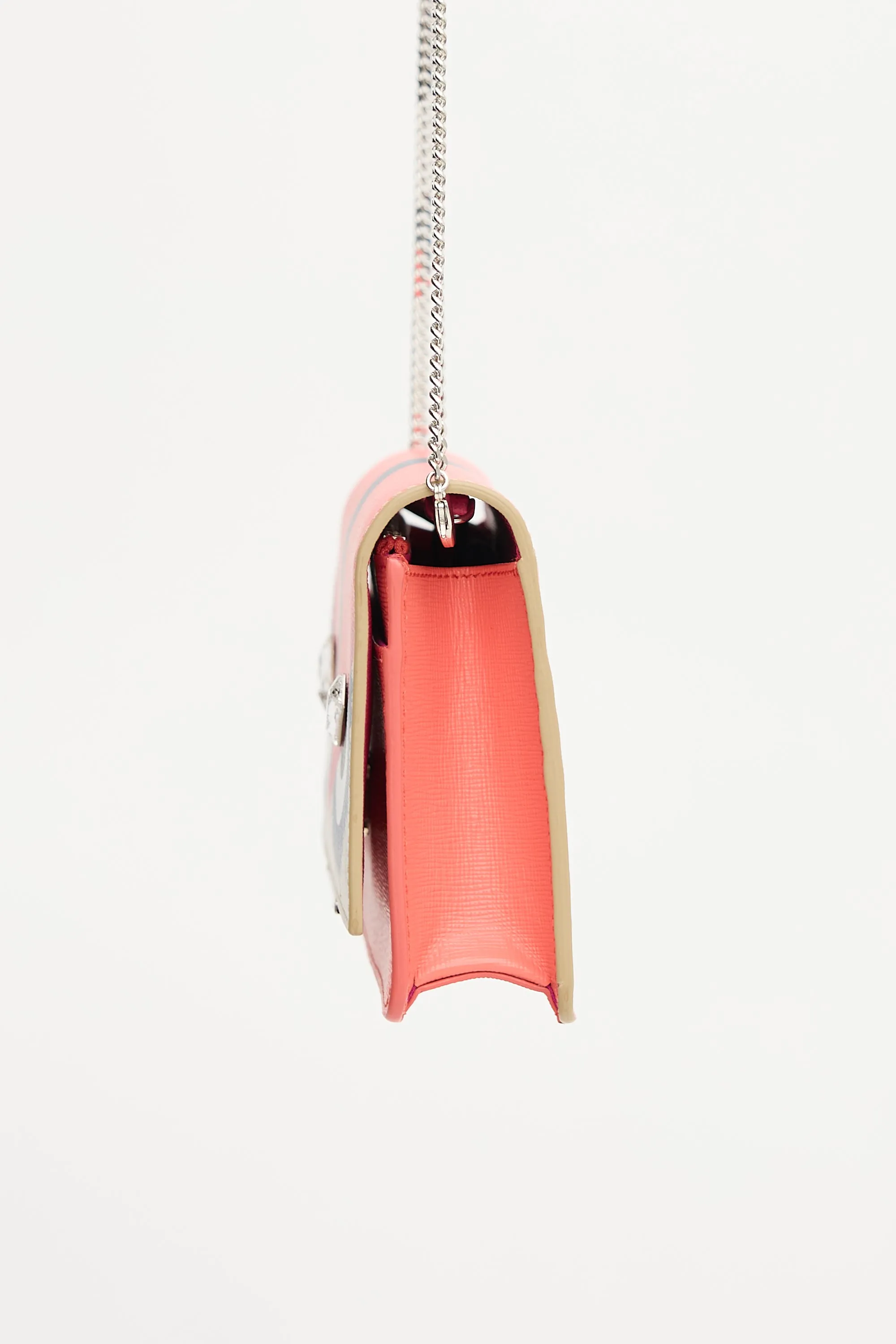 Leather Monster Wallet On Chain Bag sold by VSP Consignment product image thumbnail 3