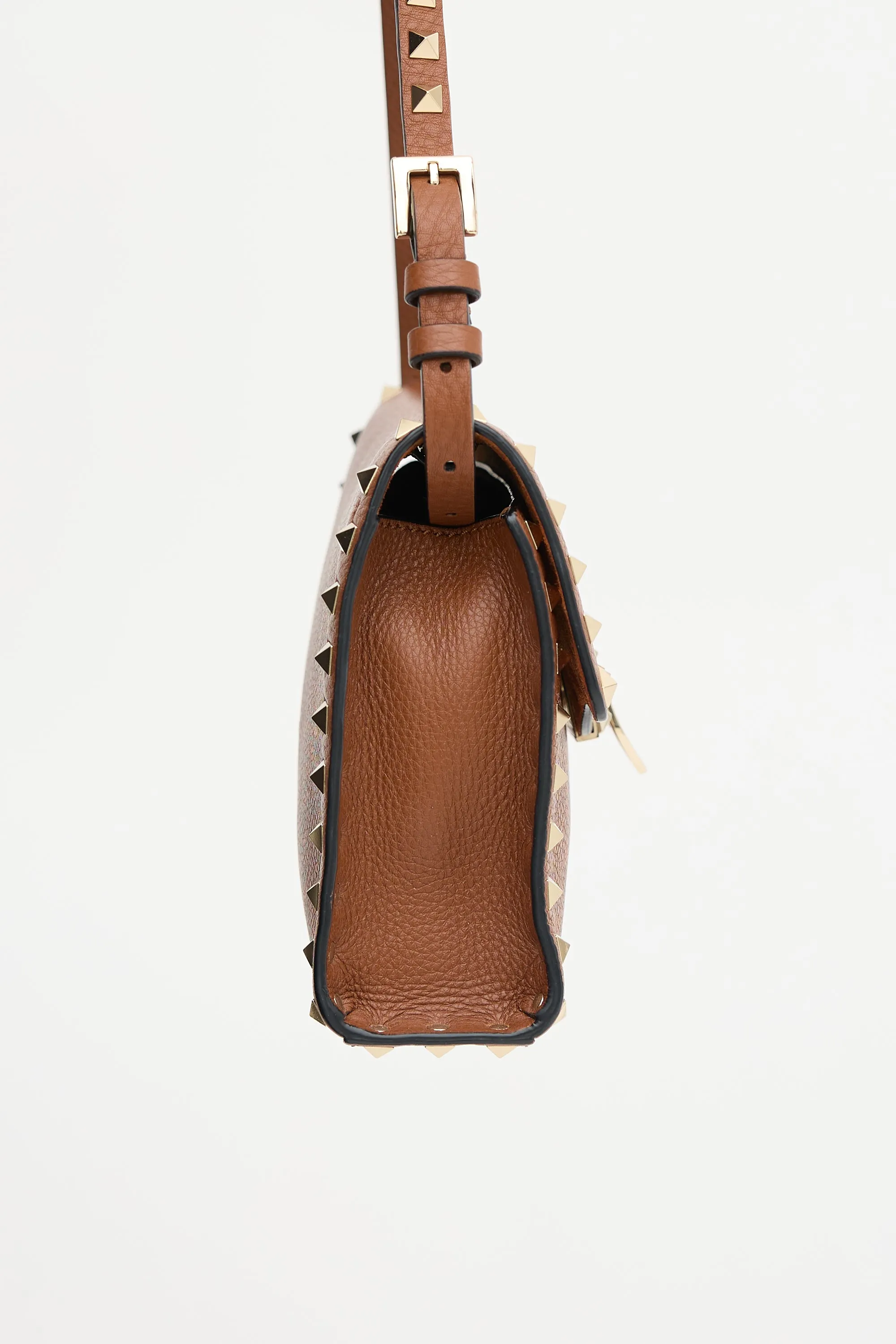 Leather Rockstud Small Crossbody Bag sold by VSP Consignment product image thumbnail 3