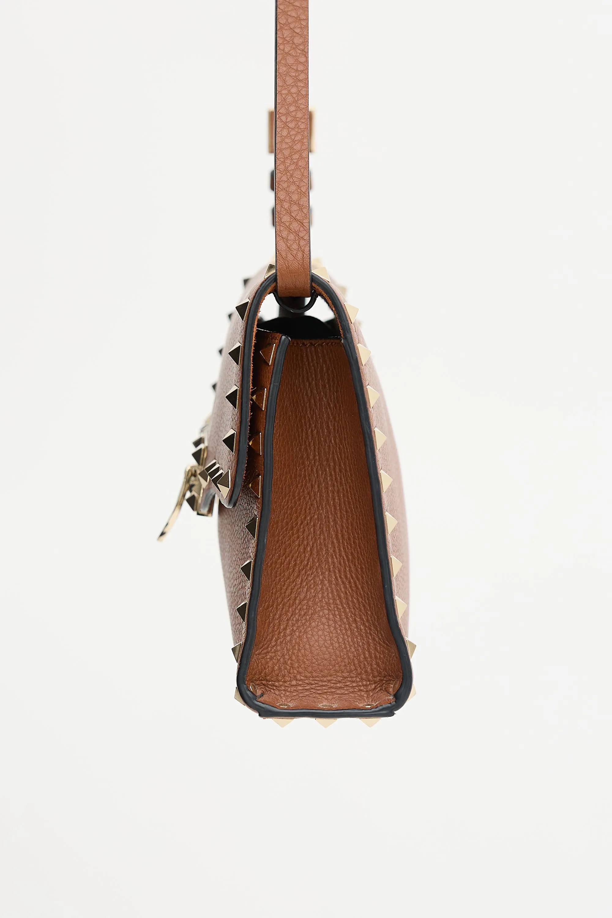 Leather Rockstud Small Crossbody Bag sold by VSP Consignment product image thumbnail 4