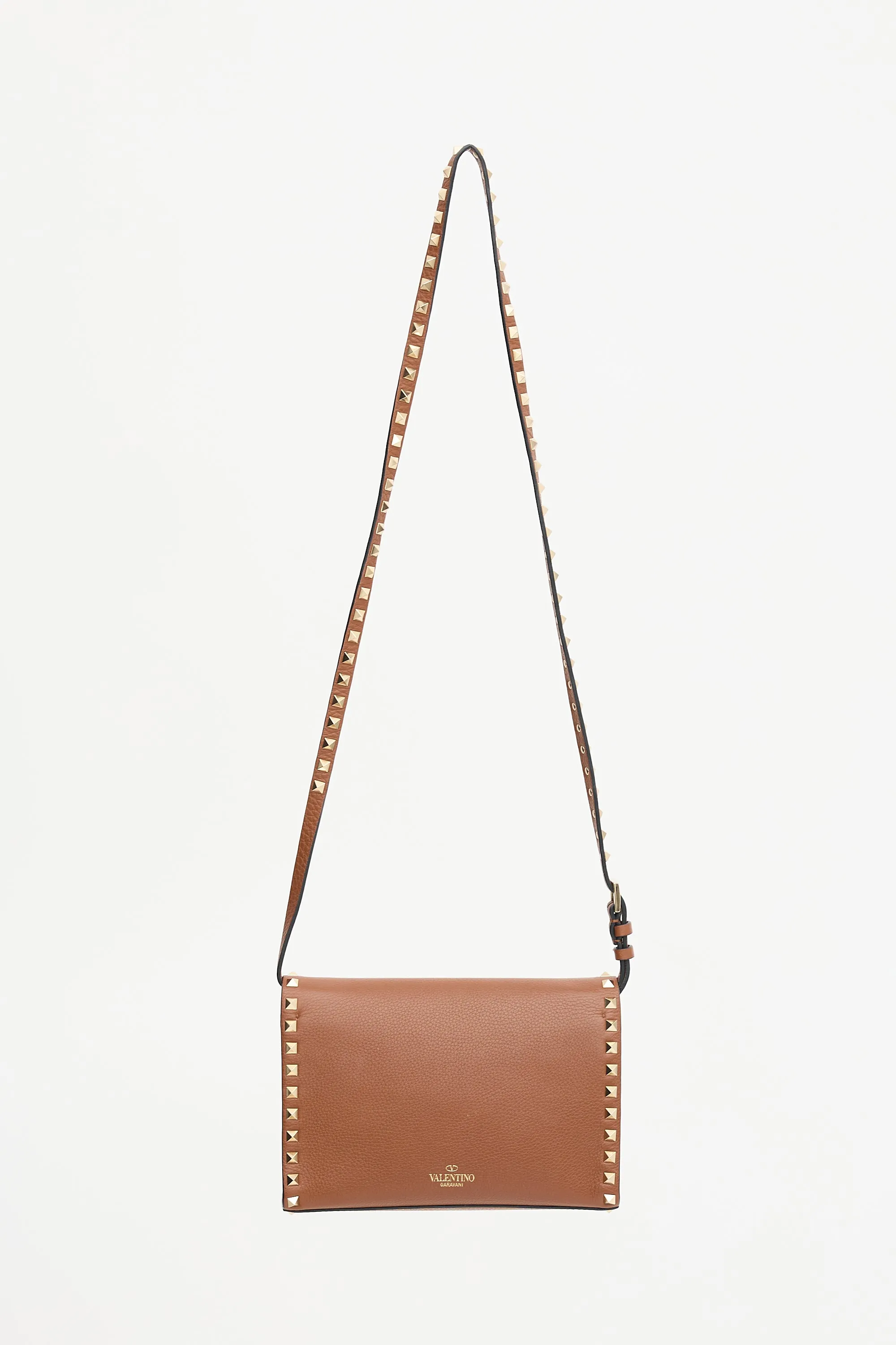 Leather Rockstud Small Crossbody Bag sold by VSP Consignment product image thumbnail 2