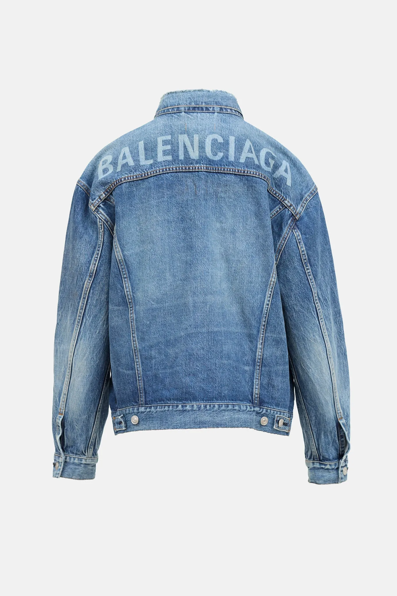 Denim Logo Jacket sold by VSP Consignment product image thumbnail 2