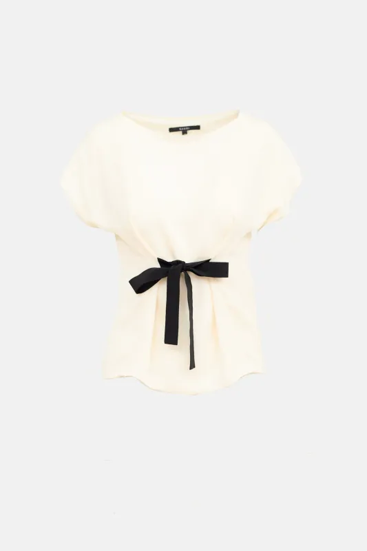 2011 Silk Tie Waist Top made by Gucci