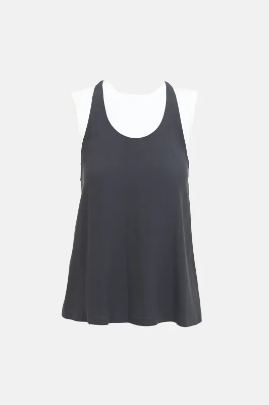 Layered Sleeveless Top made by Brunello Cucinelli