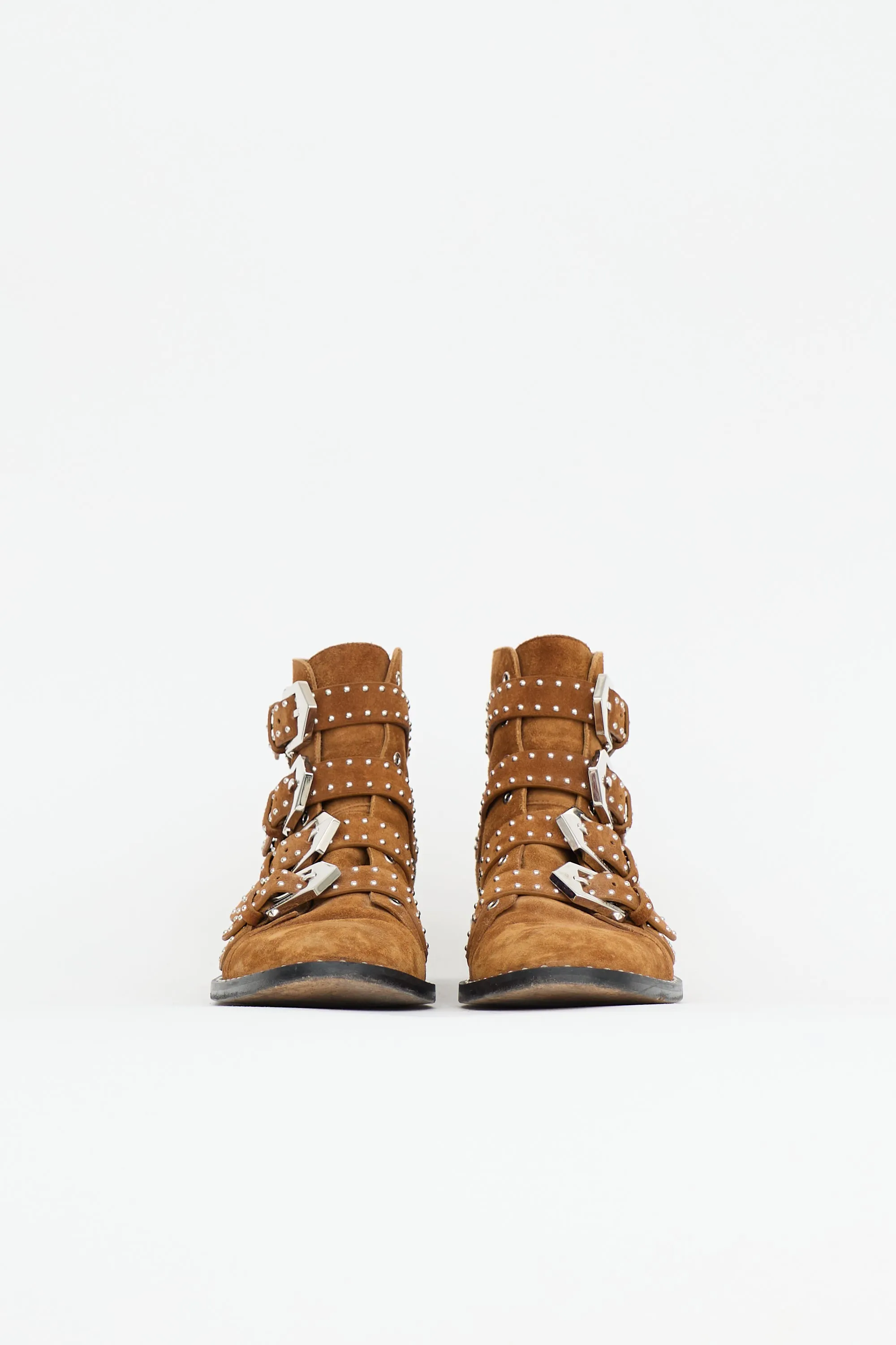 Suede Studded Boot sold by VSP Consignment product image thumbnail 3