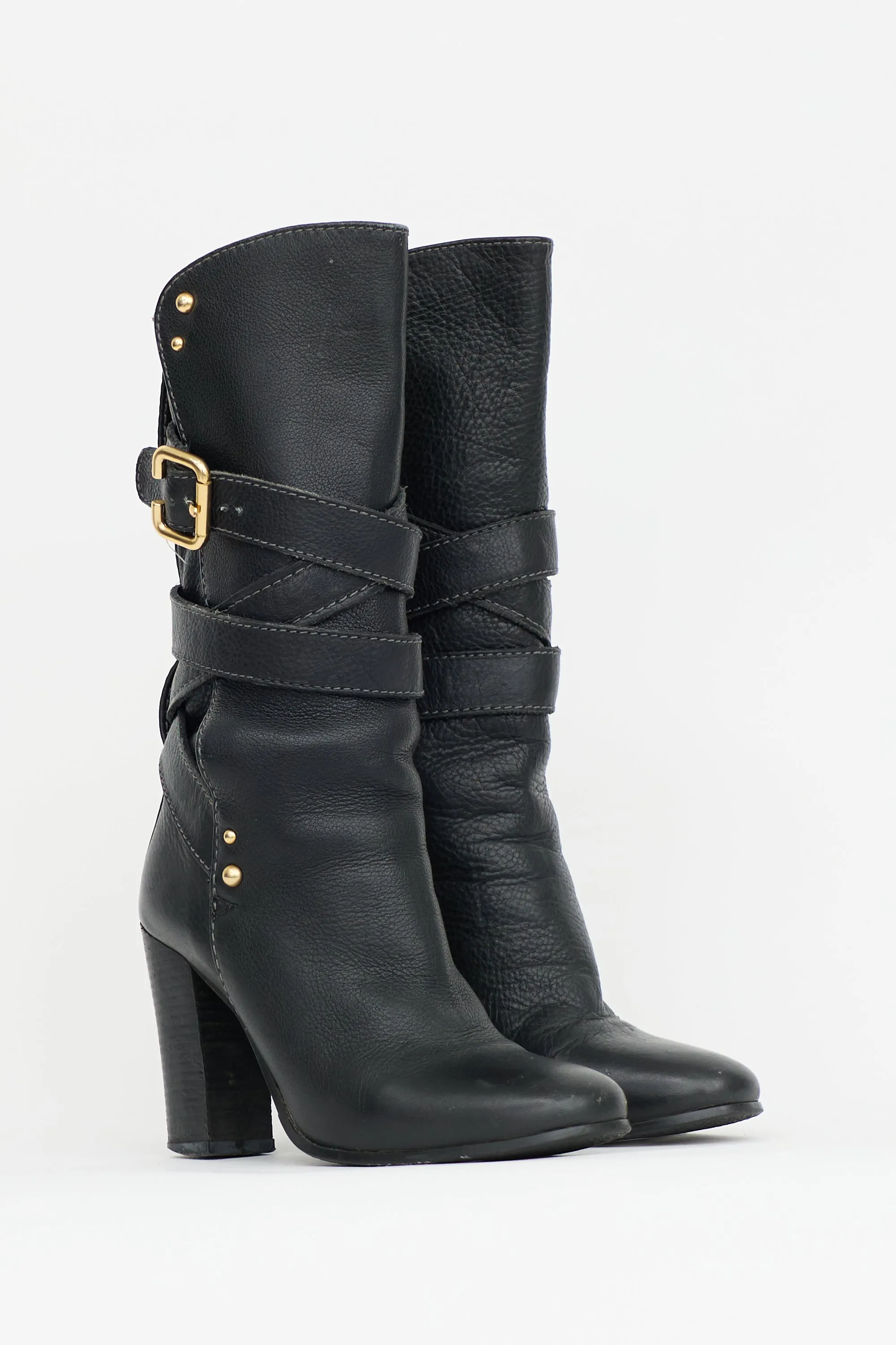 Leather Paddington Boot sold by VSP Consignment product image thumbnail 2