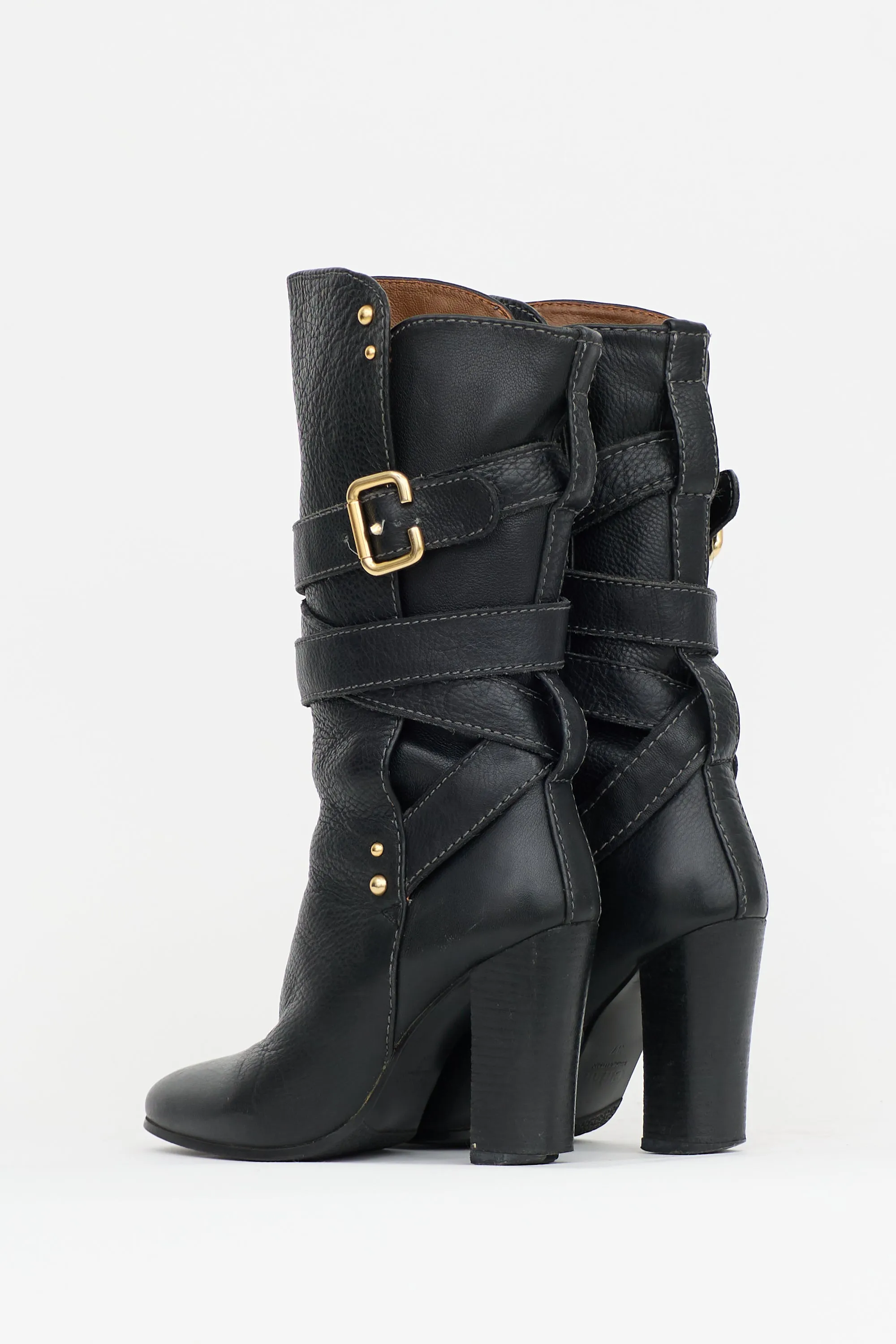 Leather Paddington Boot sold by VSP Consignment product image thumbnail 4