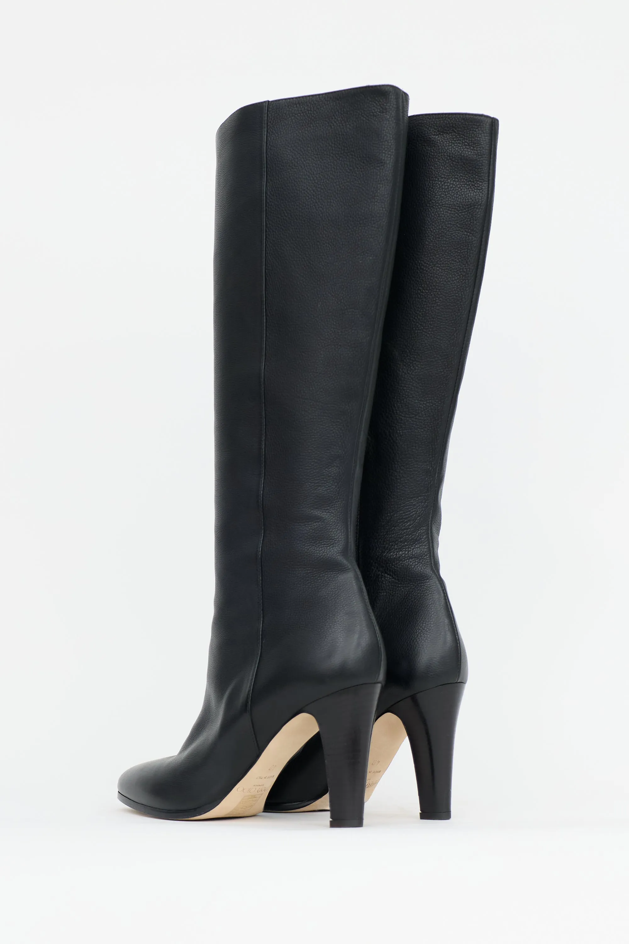 Leather Knee High Boot sold by VSP Consignment product image thumbnail 4