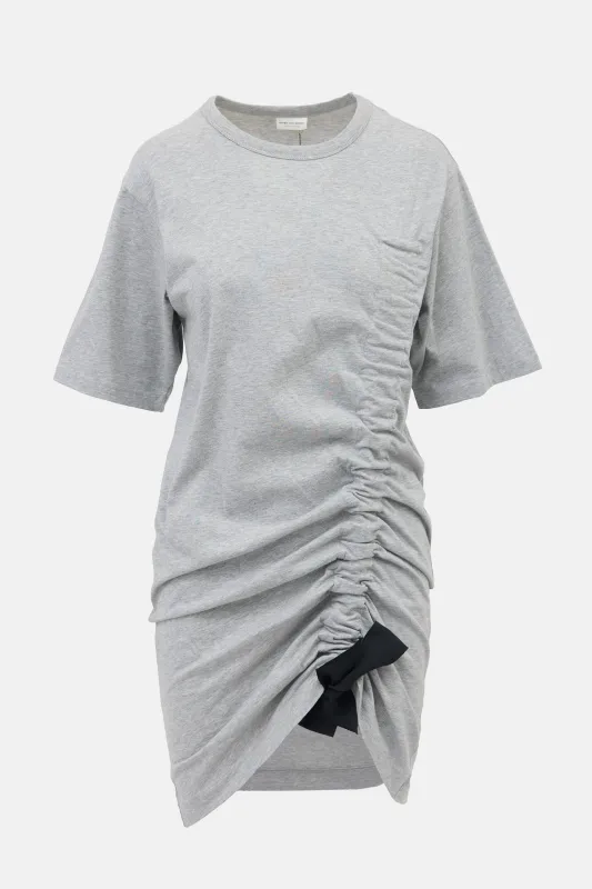 Ruched T-Shirt Dress made by Dries Van Noten