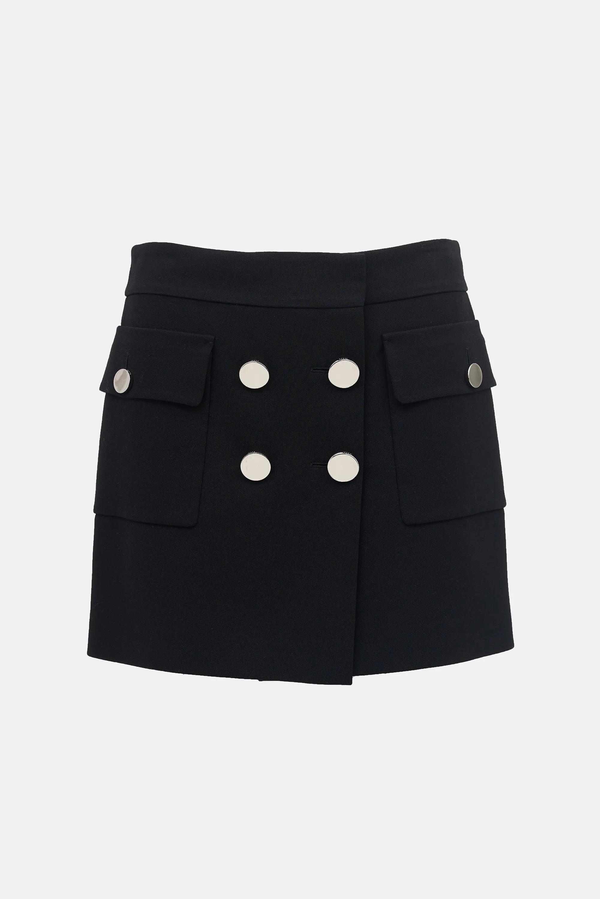 2014 Button Front Mini Skirt sold by VSP Consignment