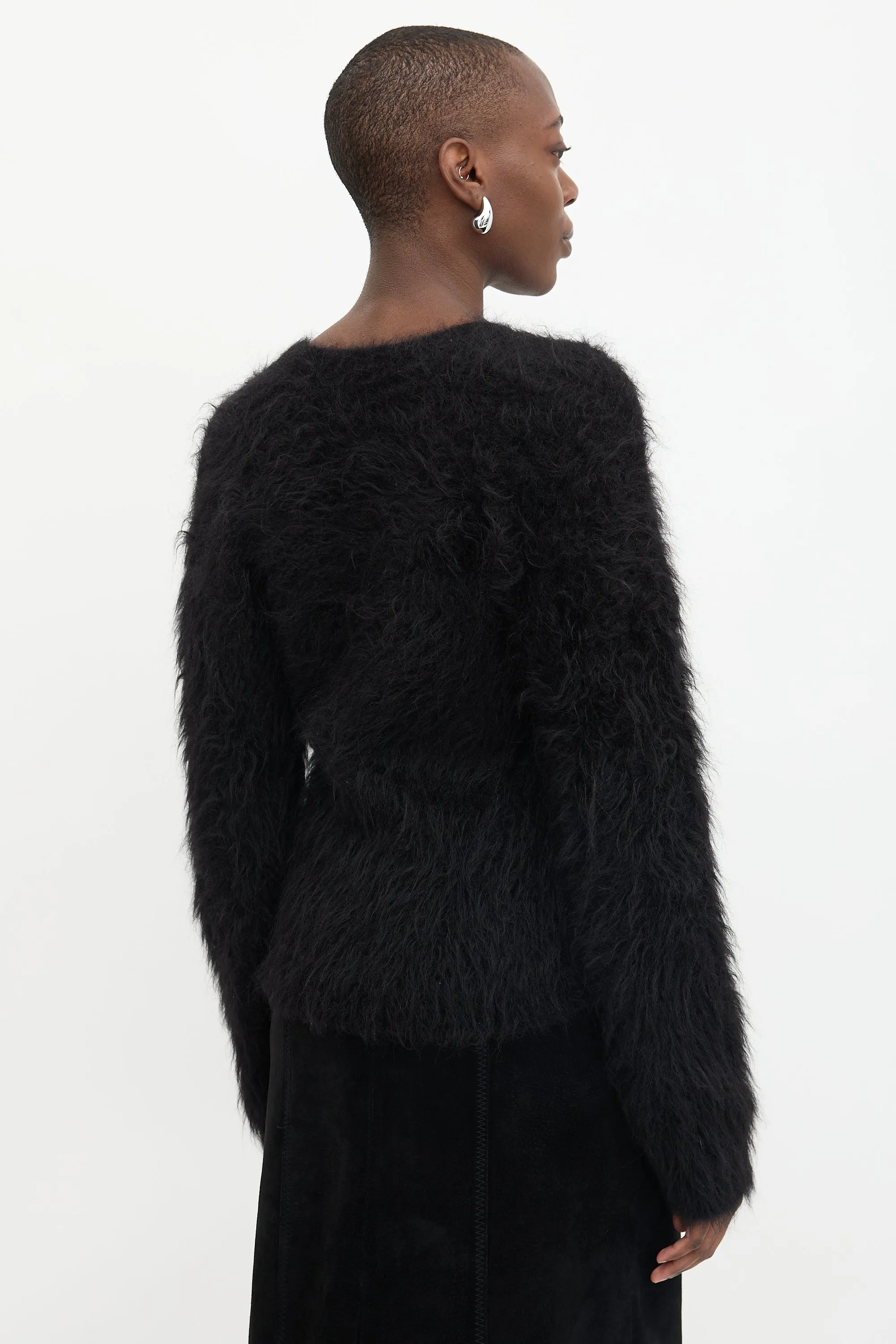 Alpaca Fuzzy Sweater sold by VSP Consignment product image thumbnail 4