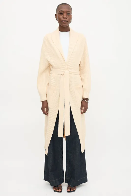 Wool Isabel Long Cardigan made by Jonathan Simkhai