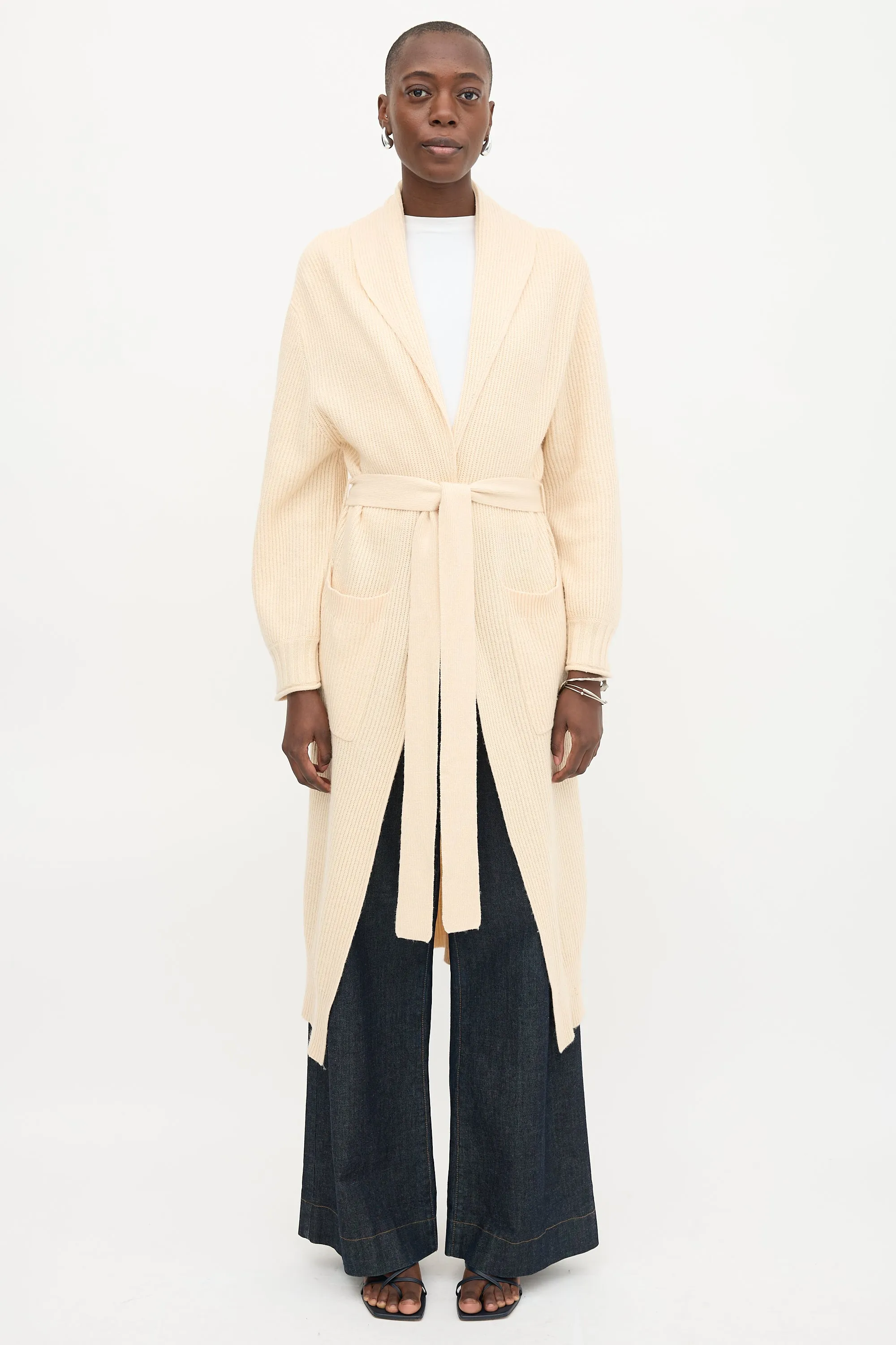 Wool Isabel Long Cardigan sold by VSP Consignment