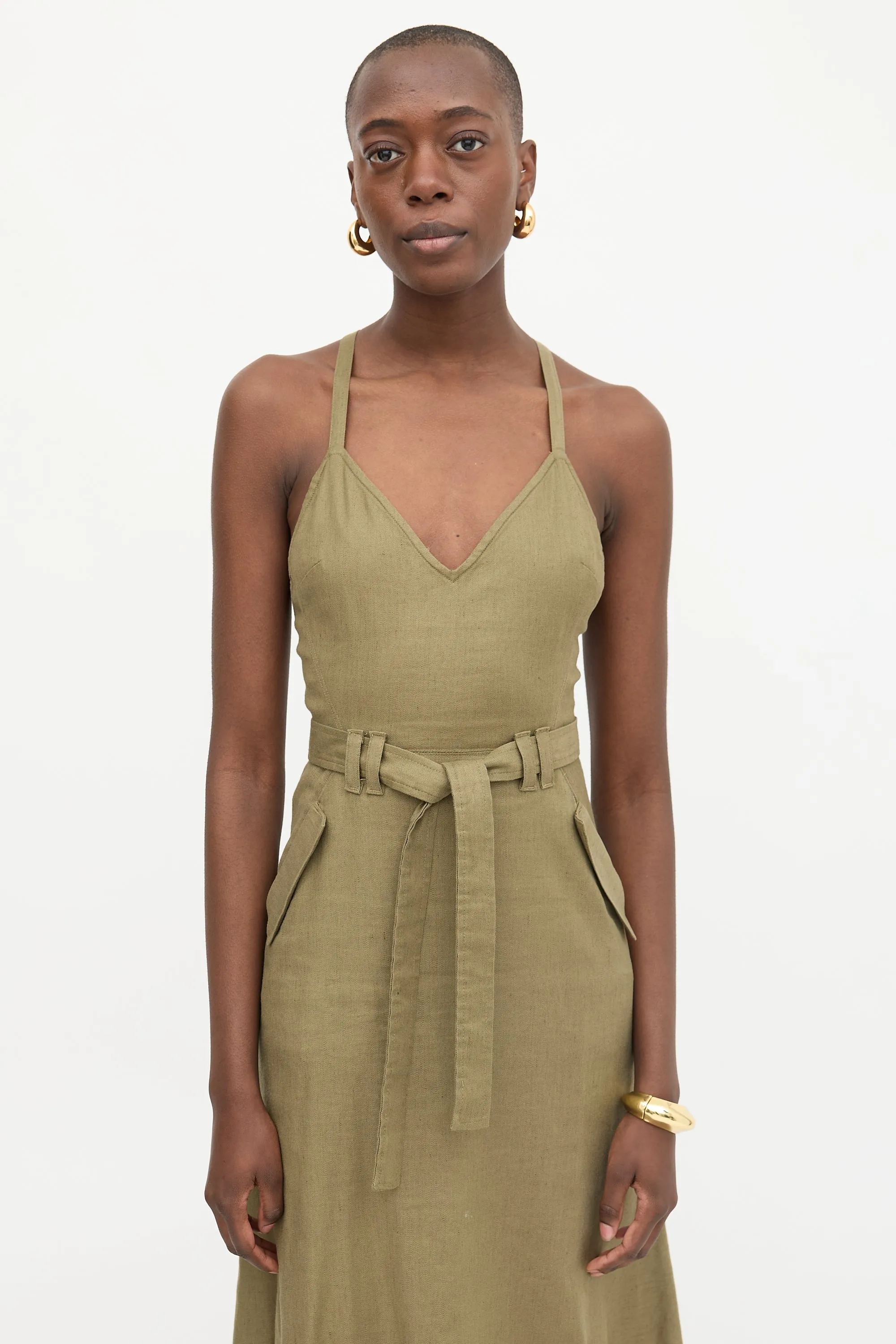 Linen Frank Dress sold by VSP Consignment product image thumbnail 2