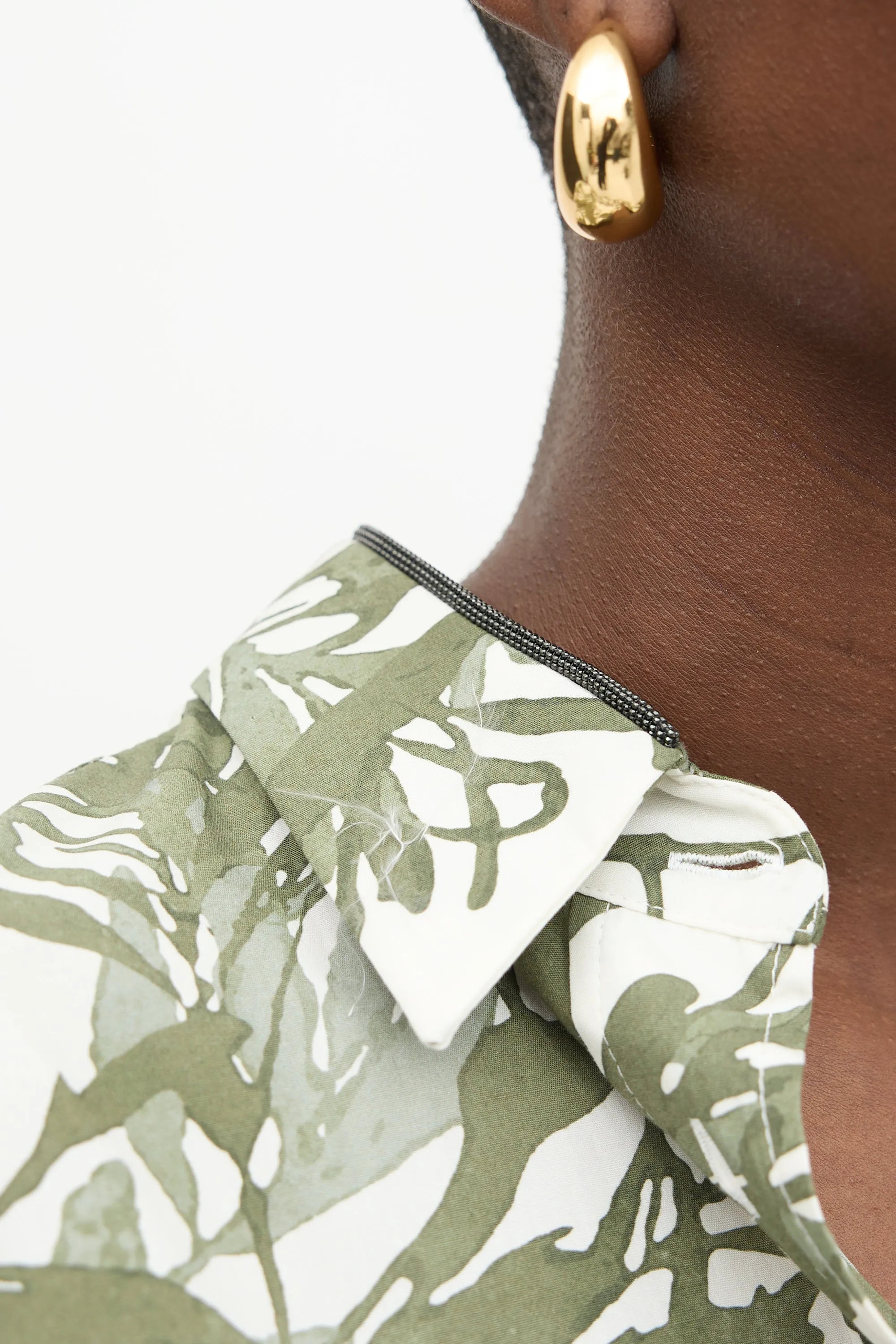 Floral Tie Shirt Dress sold by VSP Consignment product image thumbnail 5