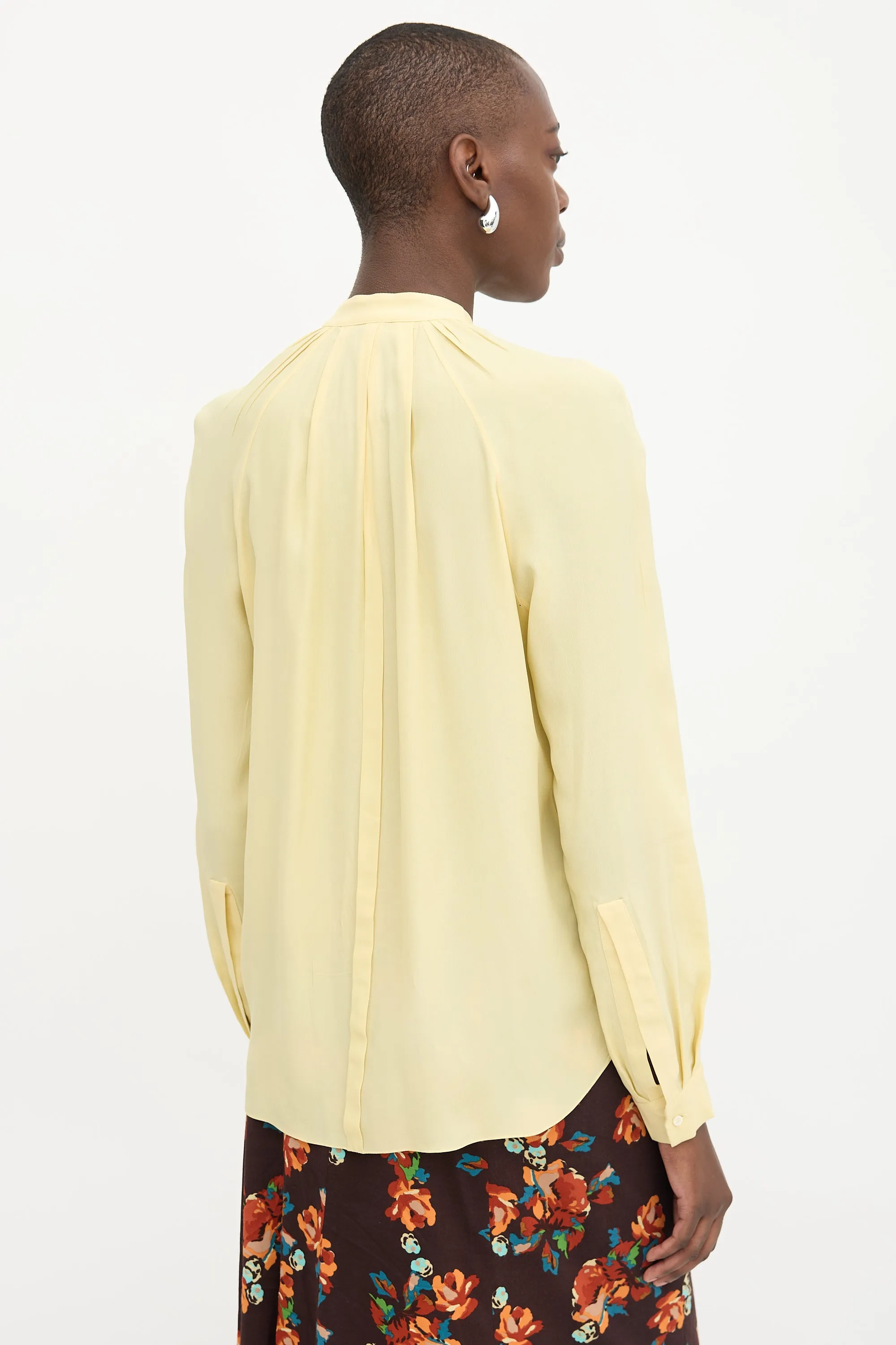 Silk Tie Blouse sold by VSP Consignment product image thumbnail 4