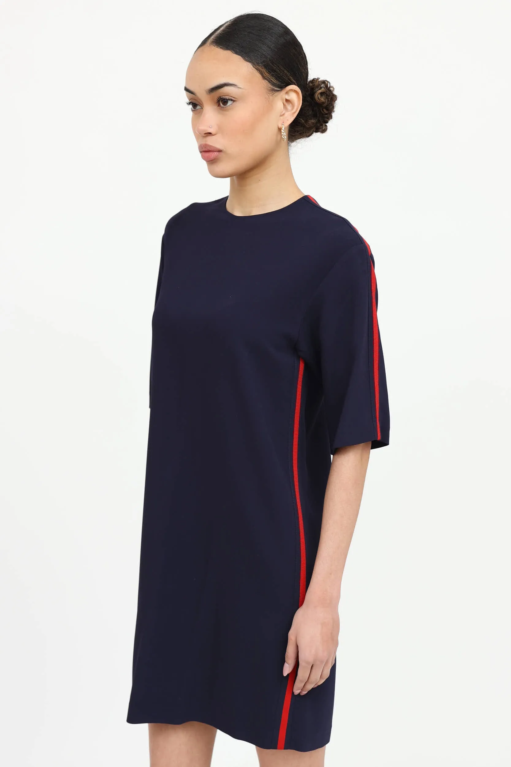 Striped Shift Dress sold by VSP Consignment product image thumbnail 3