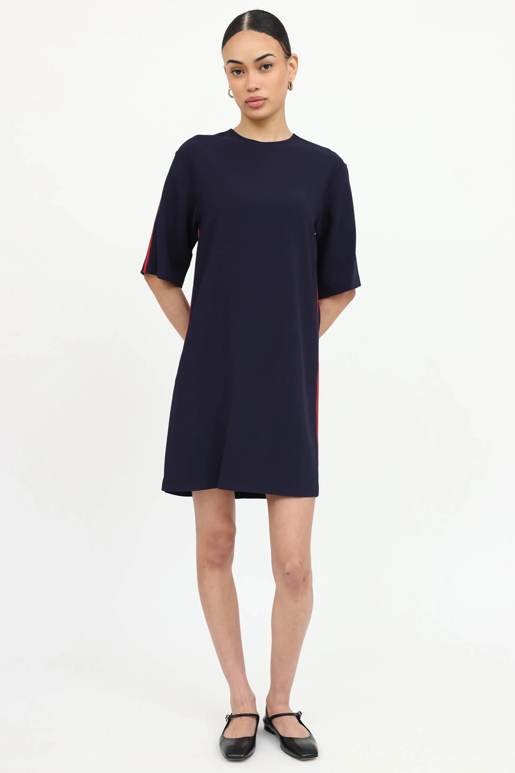 Striped Shift Dress sold by VSP Consignment product image thumbnail 5