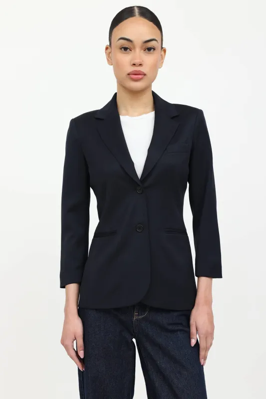 Wool Single Breasted Blazer made by The Row
