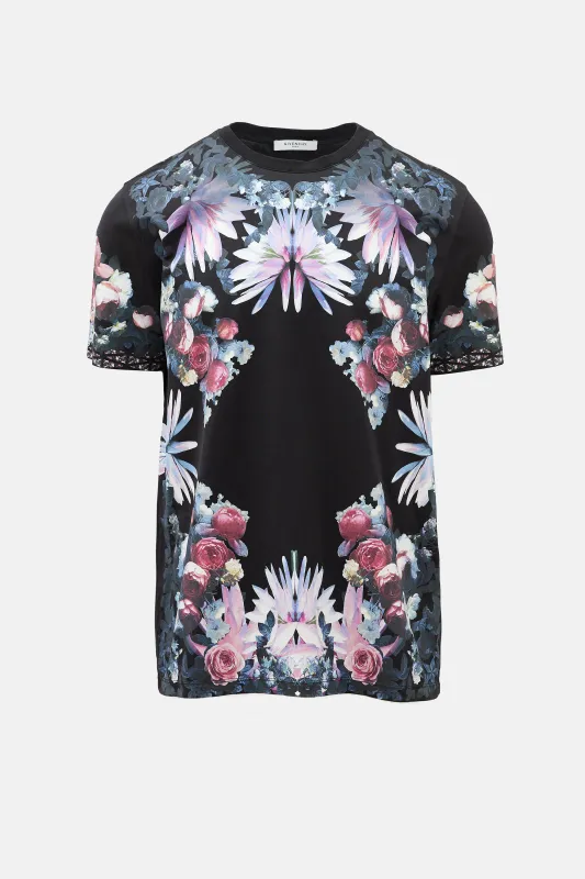 2014 Floral Kaleidoscope T-Shirt made by Givenchy