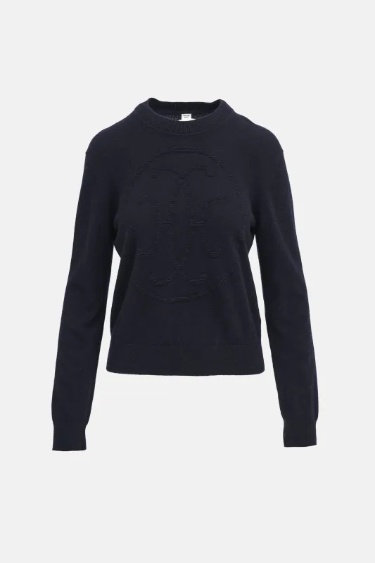 H Lift Cashmere Knit Sweater made by Hermes
