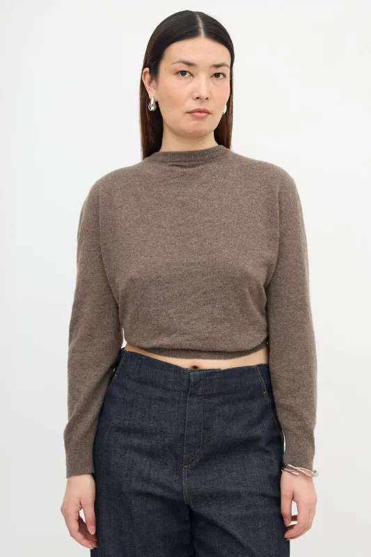 Laris Twist Sweater made by The Row