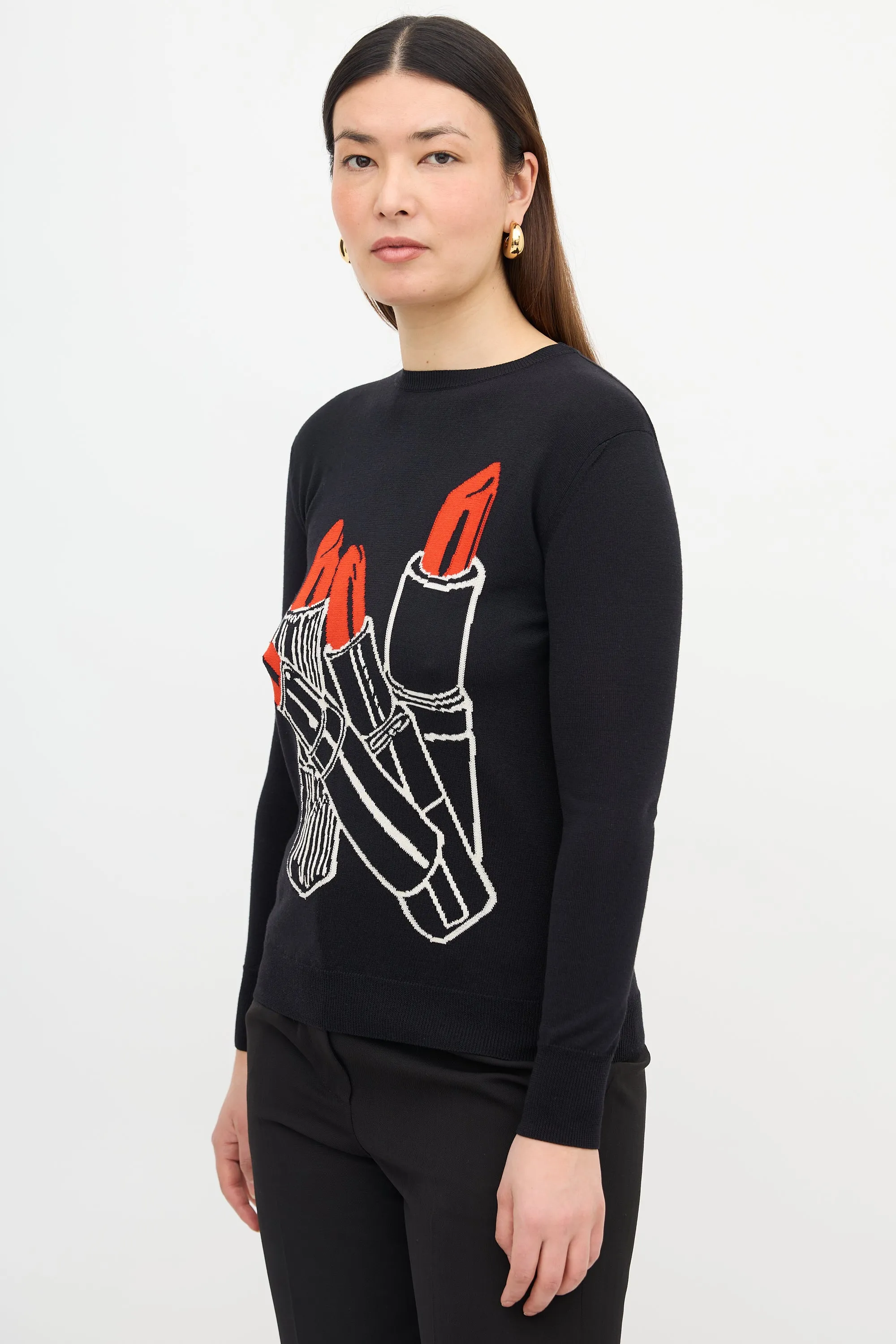 Wool Lipstick Sweater sold by VSP Consignment product image thumbnail 3