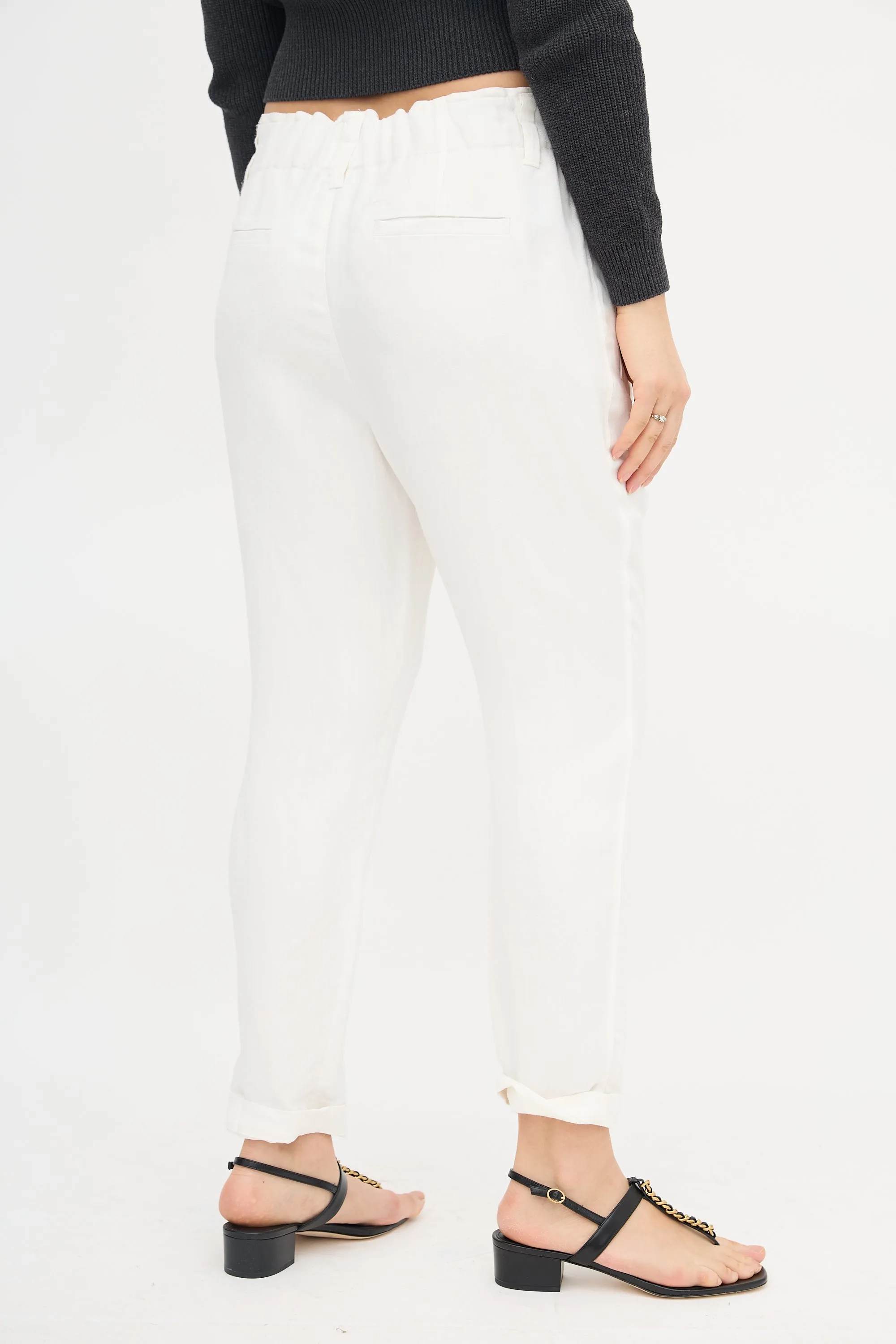 Linen Tapered Trouser sold by VSP Consignment product image thumbnail 4