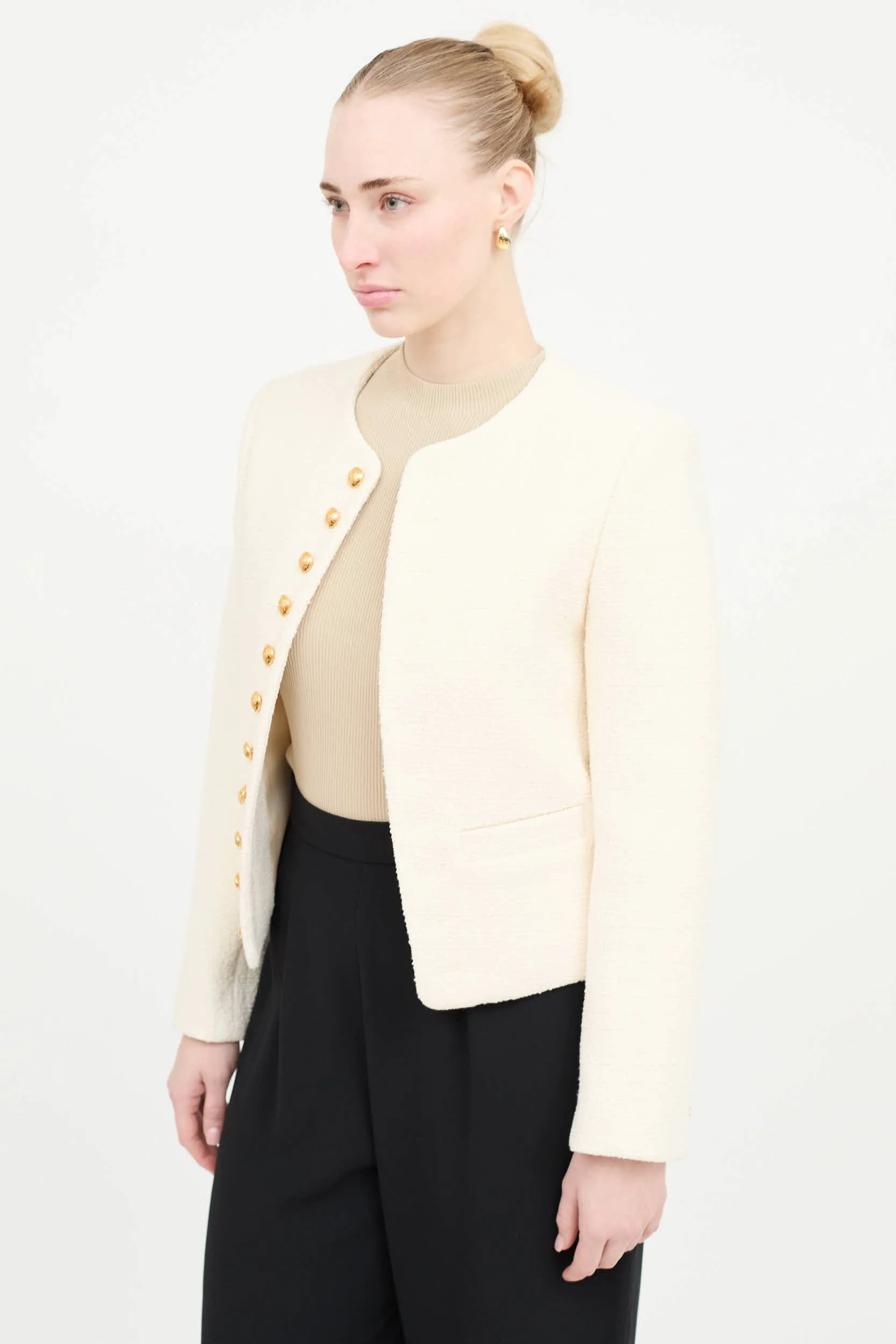 Patti Boucle Jacket sold by VSP Consignment product image thumbnail 3