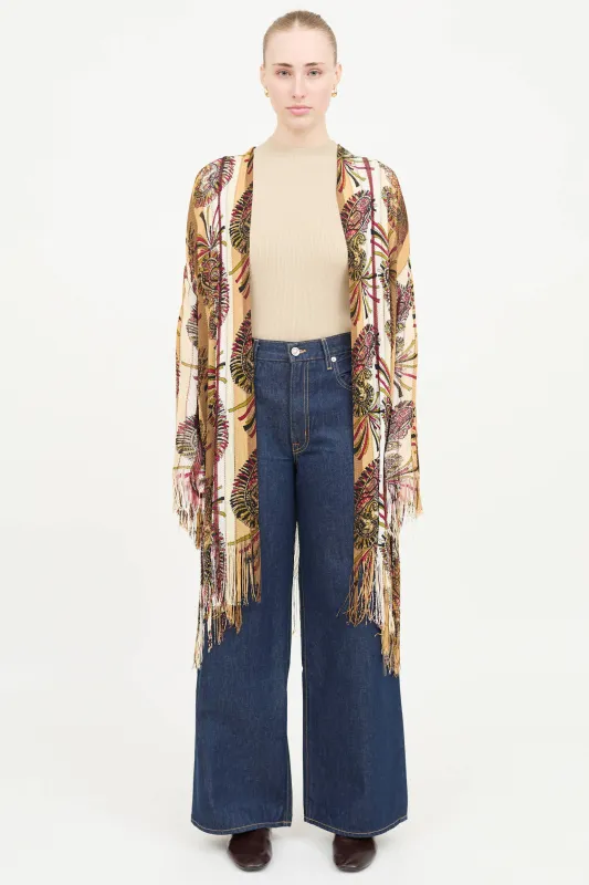 Knit Paisley Cardigan made by Etro