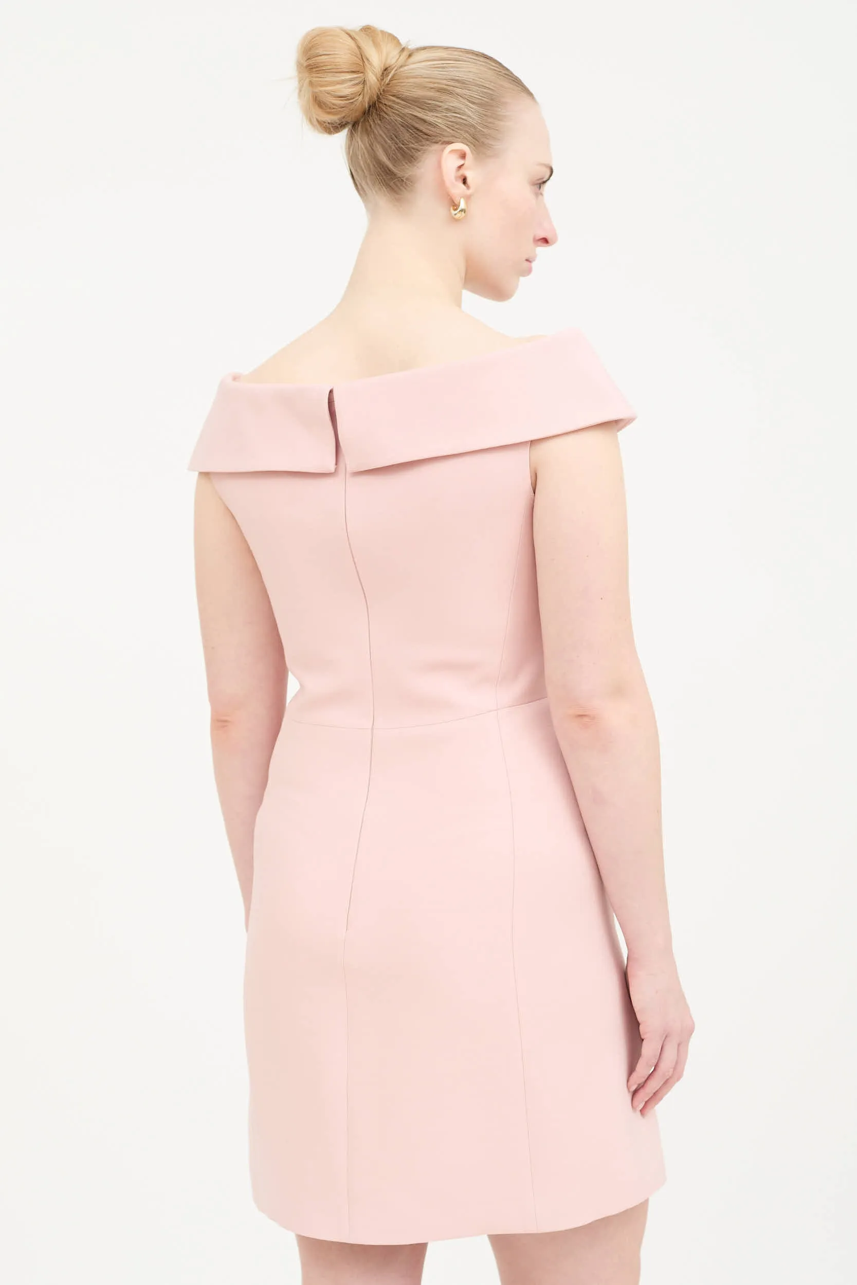 SS 2019 Wool Off Shoulder Dress sold by VSP Consignment product image thumbnail 4