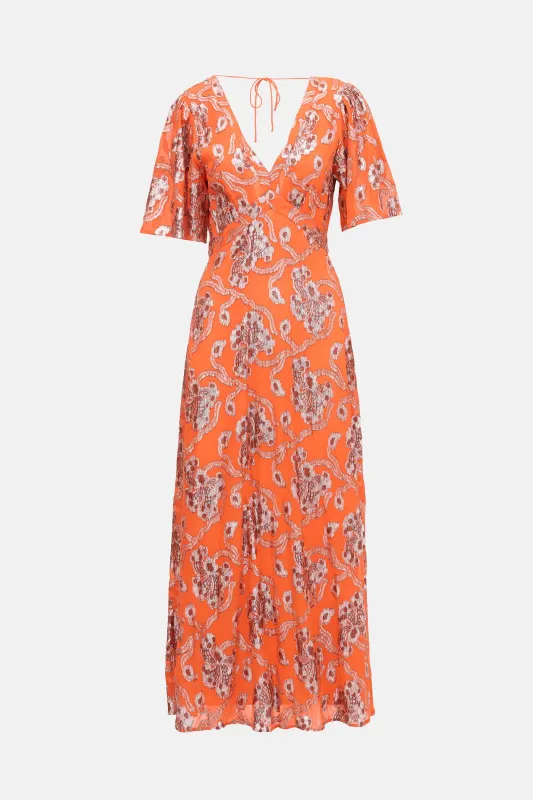 Floral Shelby Maxi Dress made by ba&sh