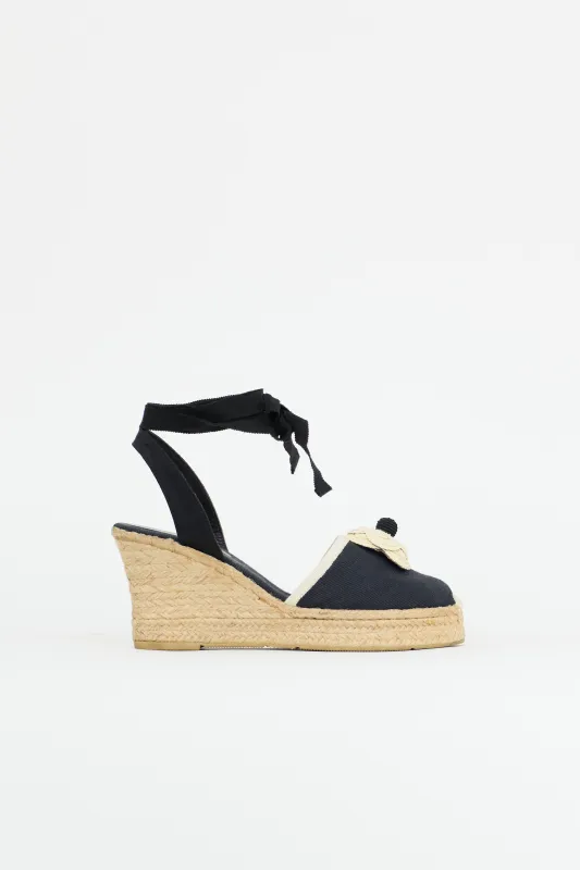 Camellia Espadrille Sandal made by Chanel