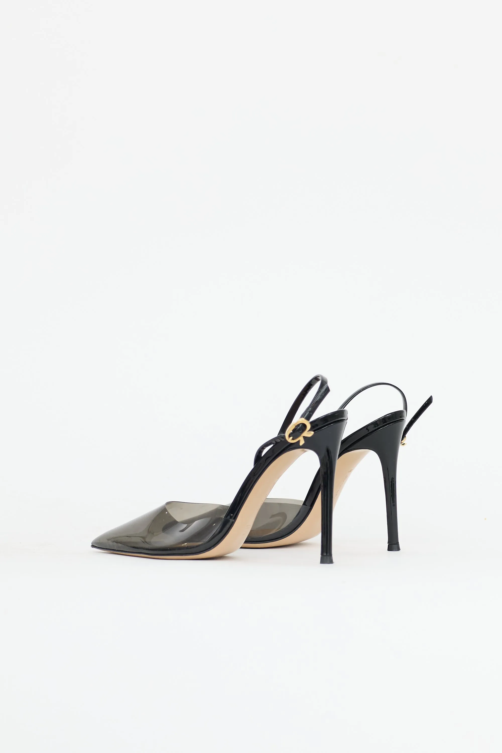 Vinyl Ribbon D'Orsay Heel sold by VSP Consignment product image thumbnail 4