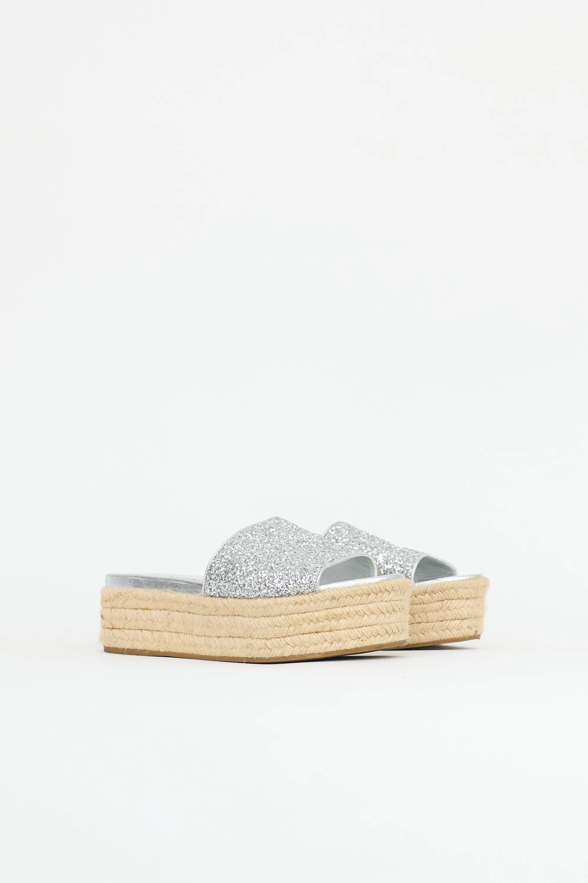 Leather Espadrille Sandal sold by VSP Consignment product image thumbnail 2