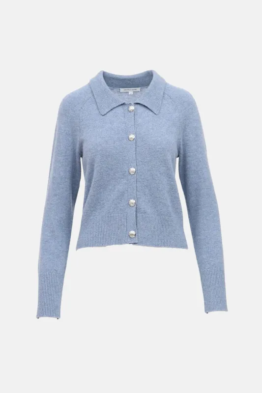 Cashmere Button Cardigan made by Veronica Beard