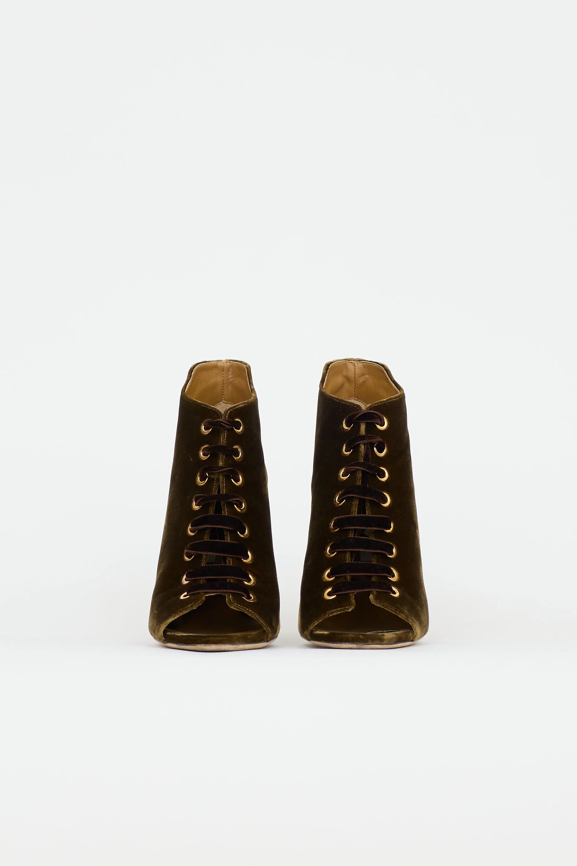 Velvet Bootie Heel sold by VSP Consignment product image thumbnail 3