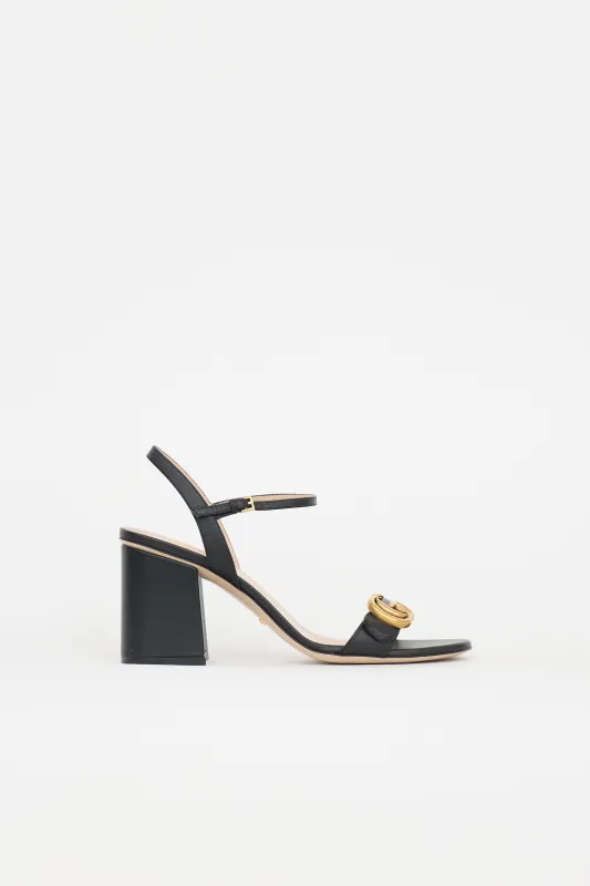 Leather GG Lifford Sandal made by Gucci