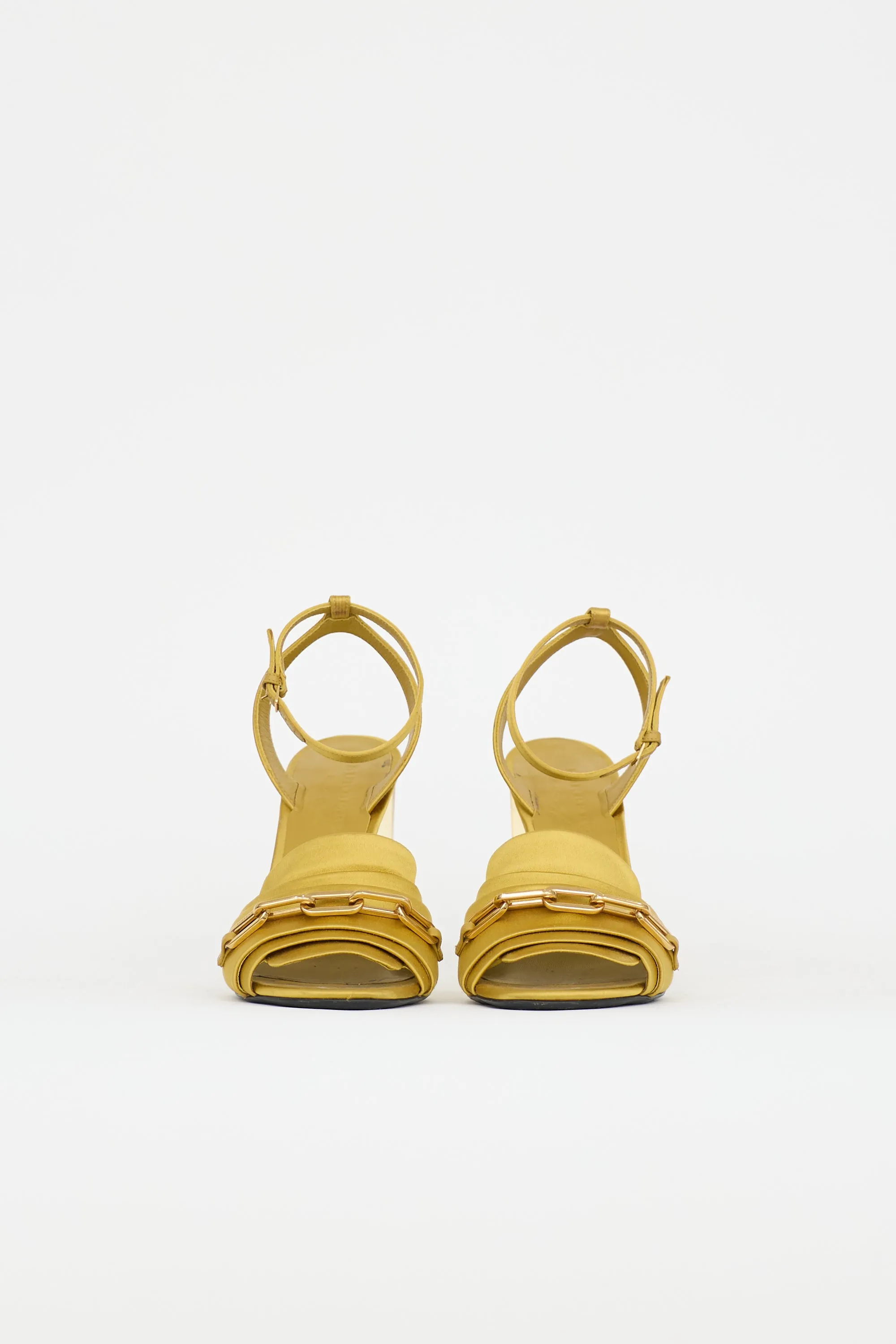 Satin Chain Sandal sold by VSP Consignment product image thumbnail 3