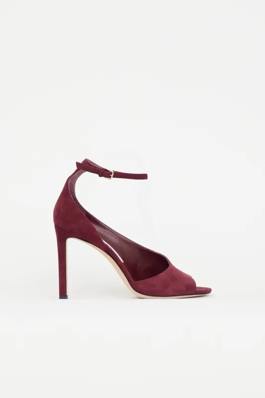 Suede D'Orsay Heel made by Jimmy Choo