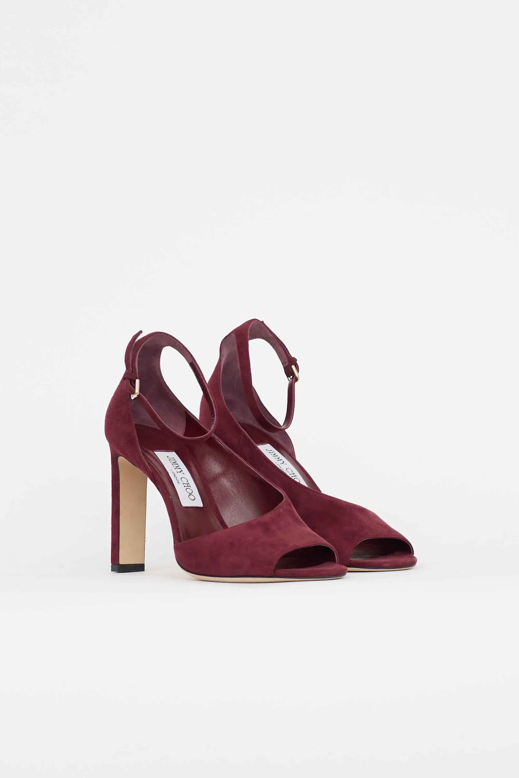Suede D'Orsay Heel sold by VSP Consignment product image thumbnail 2