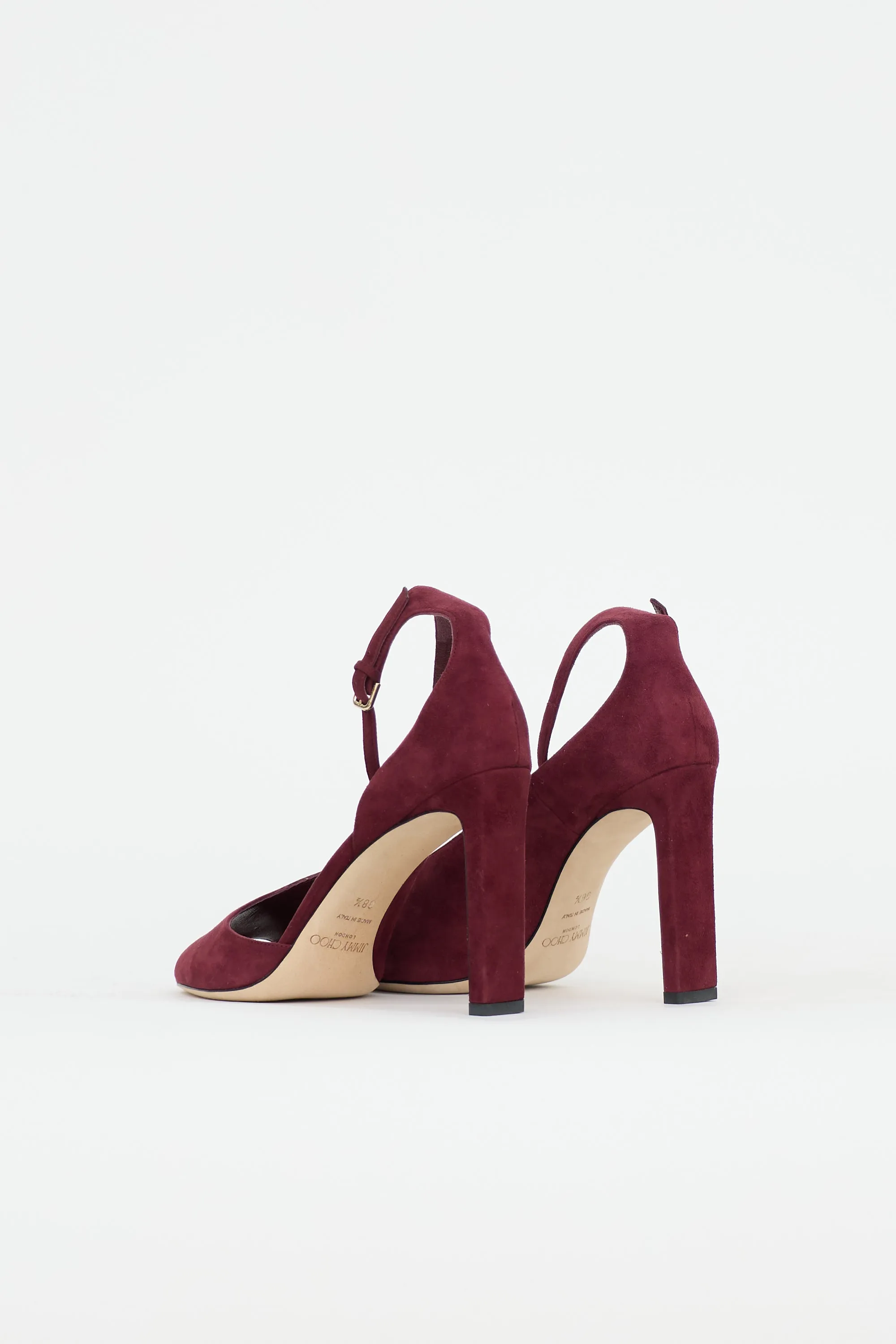 Suede D'Orsay Heel sold by VSP Consignment product image thumbnail 4