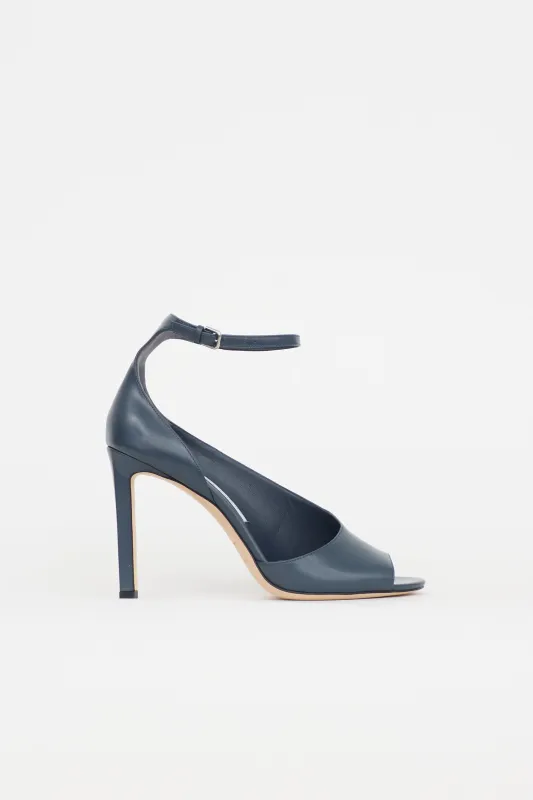 Leather D'Orsay Heel made by Jimmy Choo